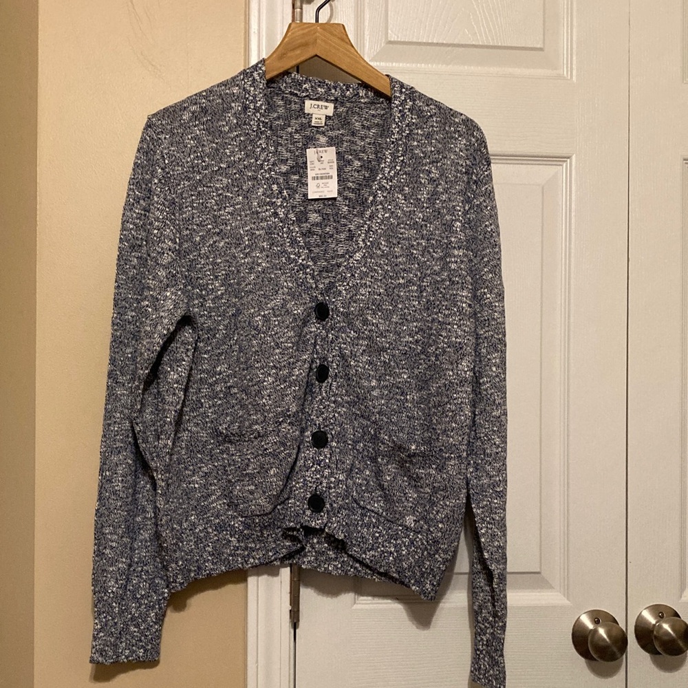 JCrew Factory beach cardigan sweater